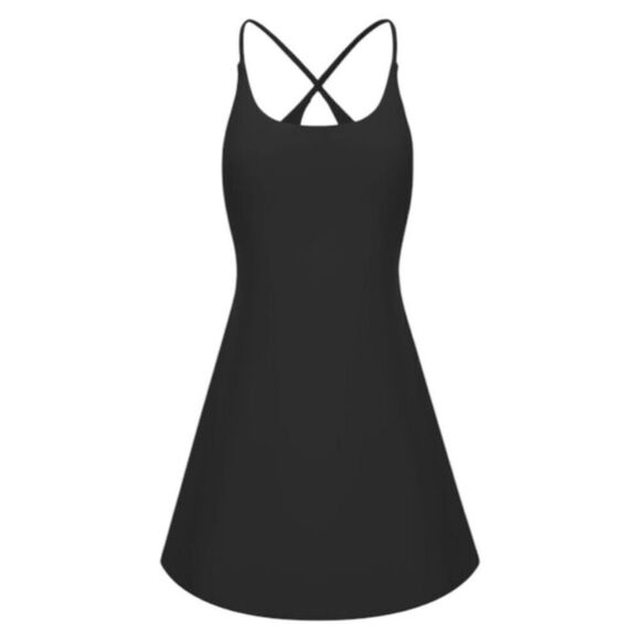 HALARA Dress Tennis Softlyzero Plush Easy Peezy Pickleball Yoga Pilates Black XS - Picture 12 of 16